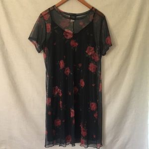 Teddi Black and Rose Dress